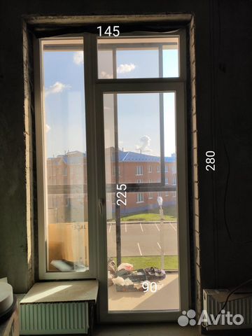 Балконный блок, пластиковое окно и дверь