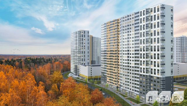 1-к квартира, 35.2 м², 13/18 эт.