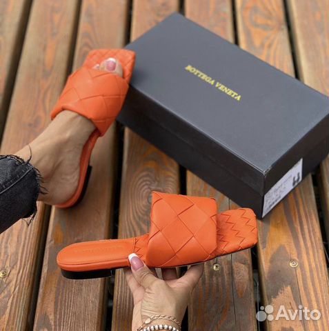Bottega Veneta Шлепки