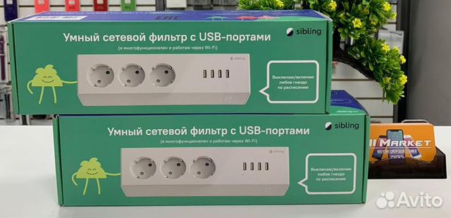 Умный сетевой фильтр Wi-Fi Умный сетевой фильтр Wi-Fi