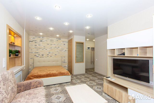 

1-к. квартира, 34 м², 2 кровати