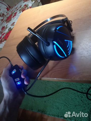 Наушники gamdias с RGB и вибросопровождением