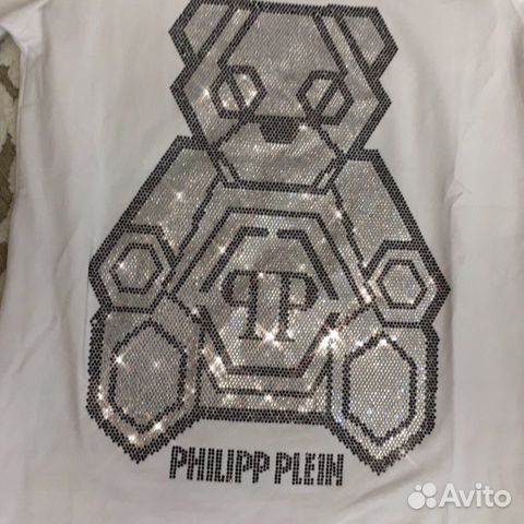 Стильная новая футболка Philipp Plein s-m