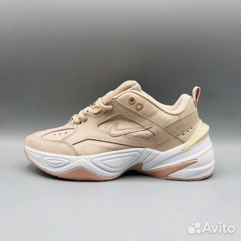 Кроссовки Nike M2K Tekno бежевые