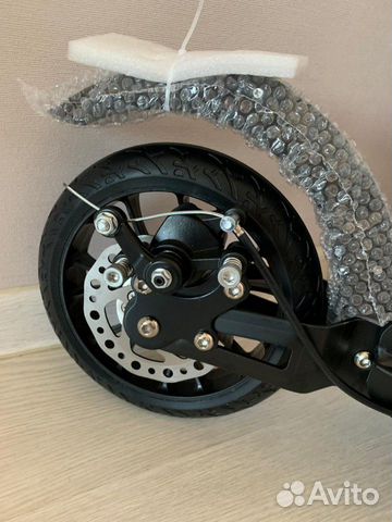 Самокат взрослый Scooter Urban дисковый тормоз чер Самокат взрослый Scooter Urban дисковый тормоз чер