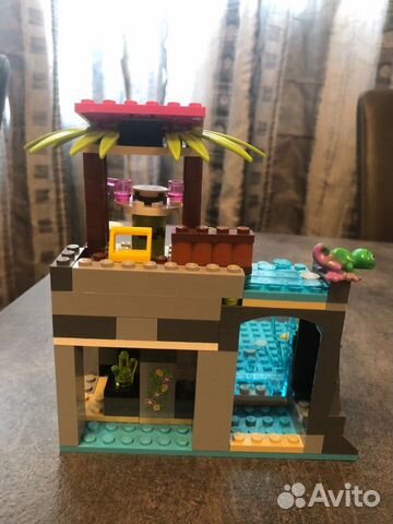 Лего френдс джунгли спасение тигрёнка у водопада