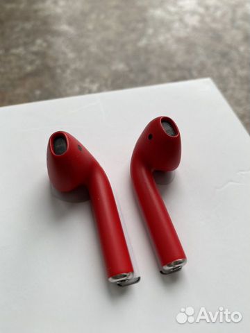 Airpods красные оригинал полный комплект Airpods красные оригинал полный комплект