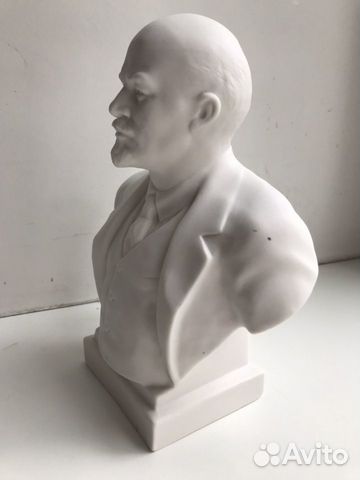 Бюст Ленина фарфор лфз Боголюбов автор