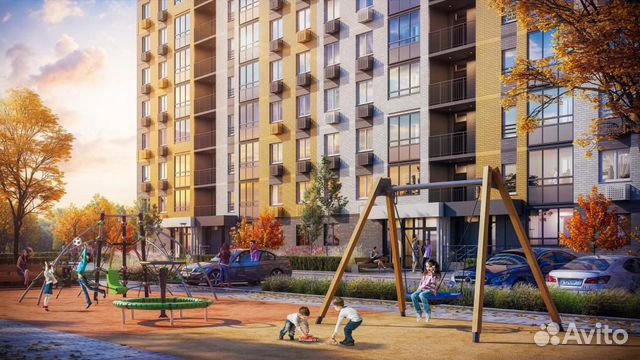 1-к квартира, 35.8 м², 6/17 эт.