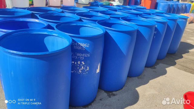 Бочка пластиковые 227литро