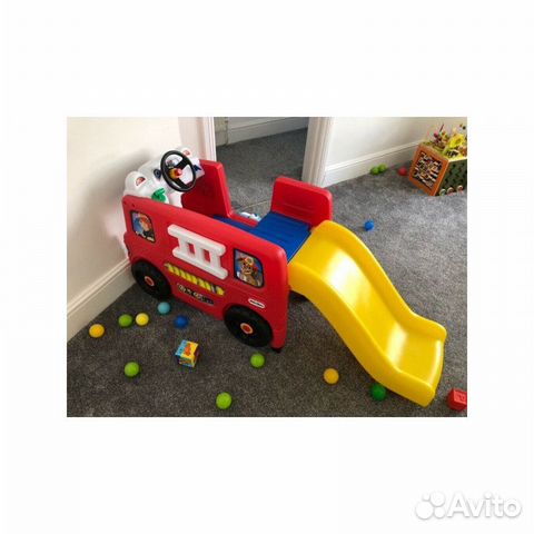 Горка Автобус Пожарная Станция - аренда