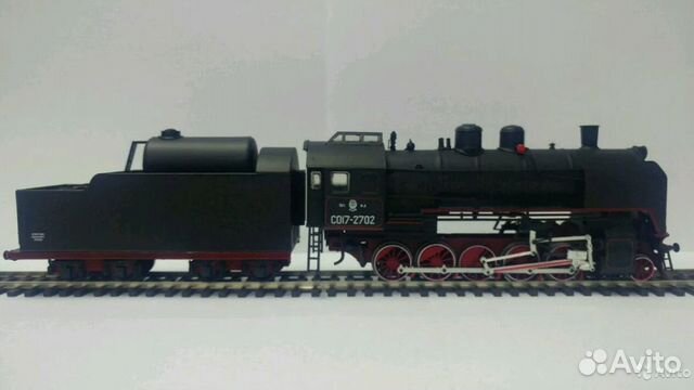 Модель железной дороги паровоз со. сжд