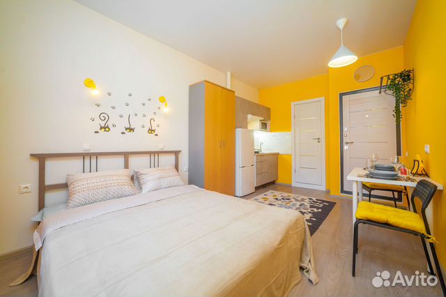 

Квартира-студия, 17 м², 1 кровать