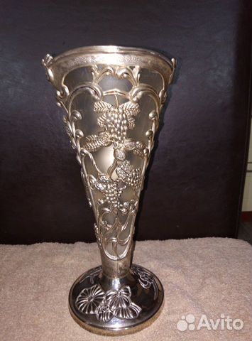 Старая Ваза Серебрение