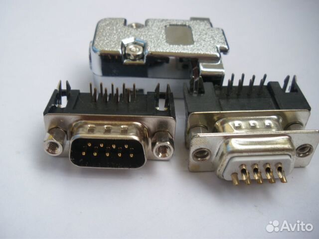 Разъём DB9 COM RS232