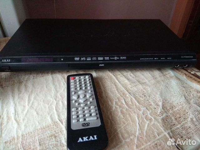 Dvd плеер akai DV-PV4580kdsm с караоке