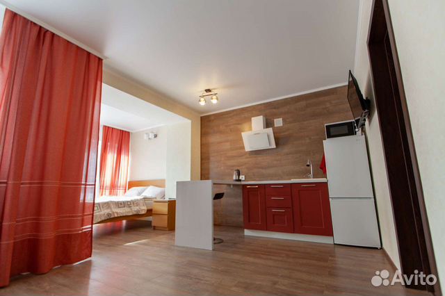 

Квартира-студия, 30 м², 1 кровать