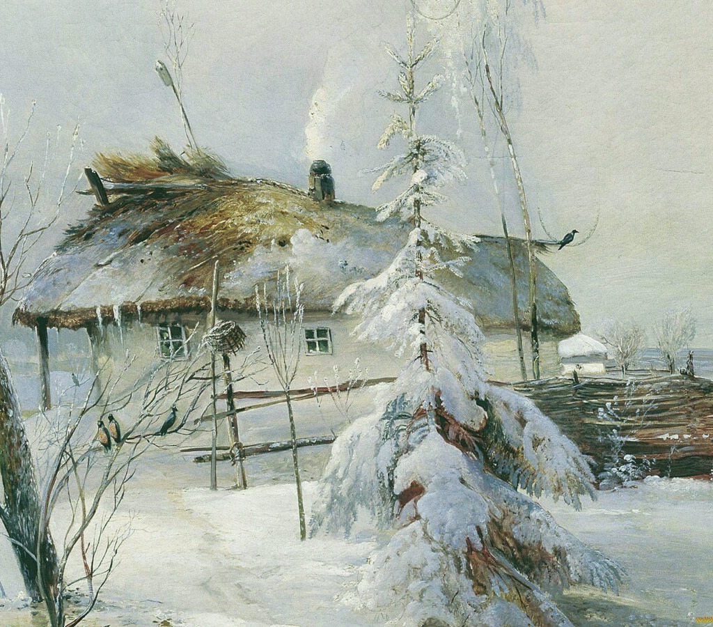 Алексей Кондратьевич Саврасов зима