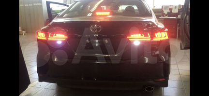 Задние LED фонари LexusStyle Toyota Camry XV 70