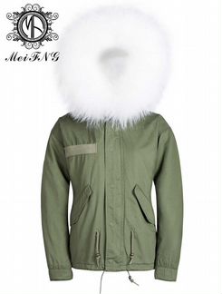 Парка с мехом из песца