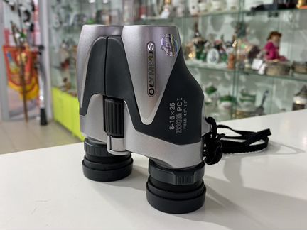 Бинокль olympus 8-16x25 PC 1
