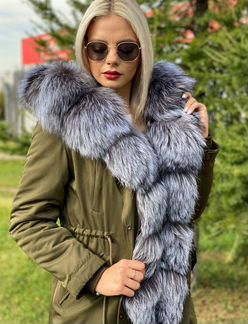 Парка с мехом