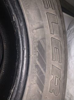 Летняя резина Bridgestone Dueler 265/60 R18