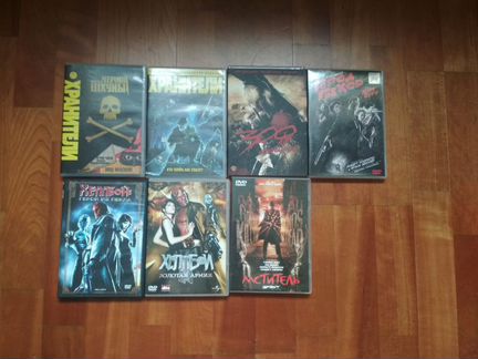 DVD фильмов по мотивам комиксов