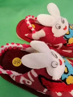 Тапочки зайчики 24-25 раз