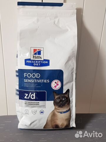 Корм для кошек Hills z/d 3 кг