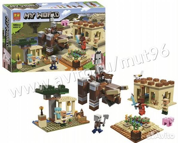 Конструктор Майнкрафт 11477 Патруль разбойников (M