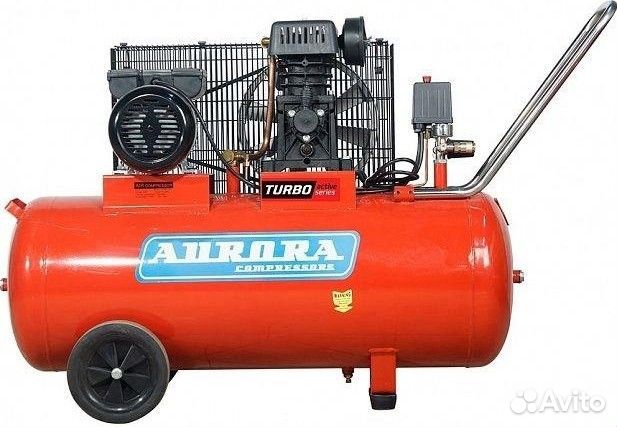 Компрессор поршневой aurora storm-100 turbo 29712