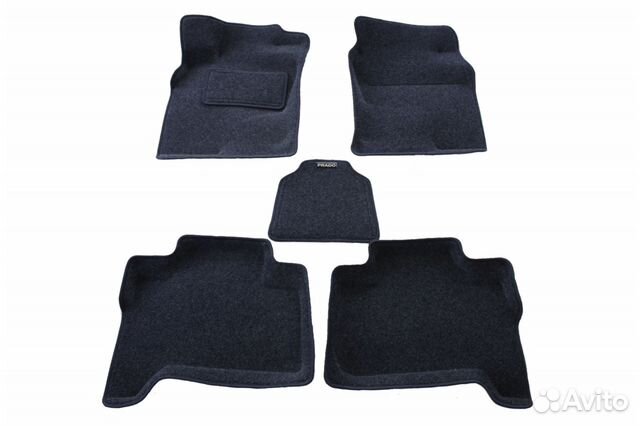 3Д коврики в салон на Тойоту Ленд Крузер Прадо 120