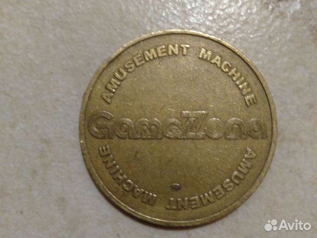 Жетон Game Zona amusement machine