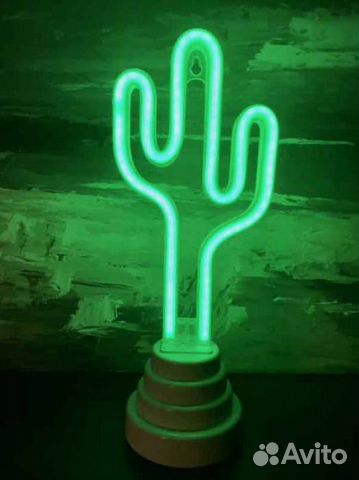 Ночник Кактус