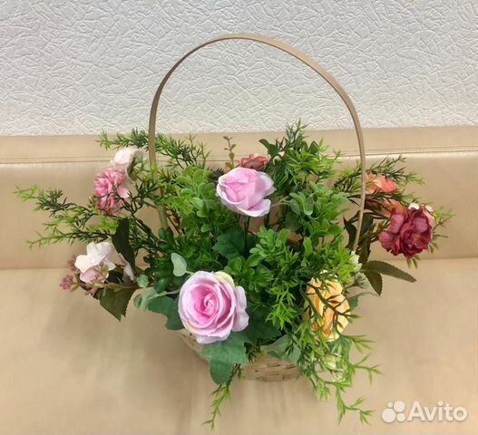 Корзинка с цветами