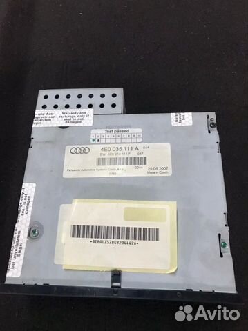 4E0035111A CD Чейнджер для Audi A8 D3