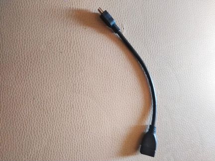 Кабель USB-mini OTG