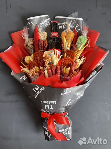 Мужские букеты съедобные