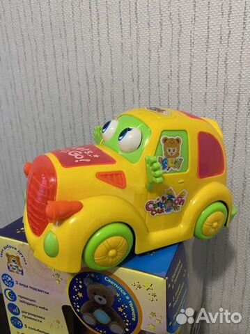 Игрушка автобус музыкальный