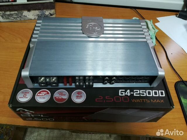 Продам или обменяю 4х канальный усилитель SPL G4-2