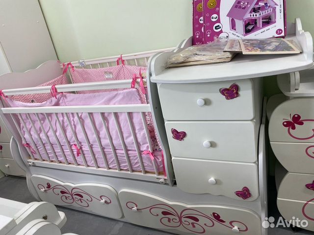 Кроватка трансформер для новорожденных