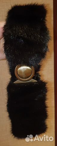 Ремень, пояс, из норки