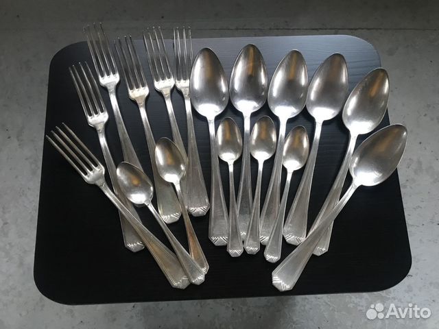 Старинный столовый набор Франция