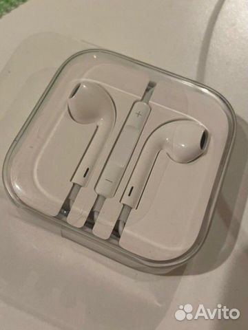 Наушники apple earpods оригинал mini jack 3.5