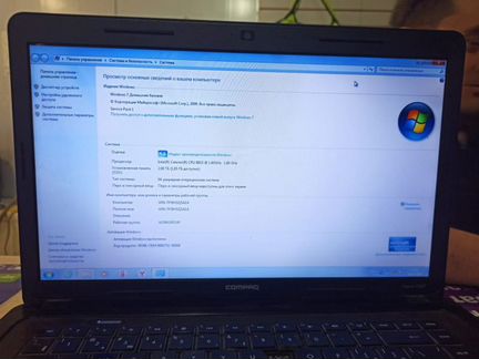 Ноутбук Compaq