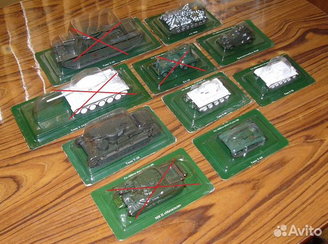 Модели серии Русские танки