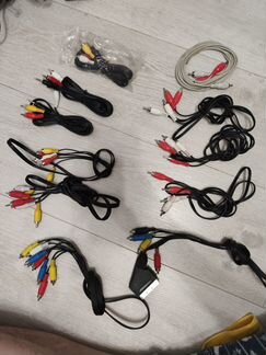 Кабеля тюльпан RCA - Scart - Jack 3,5