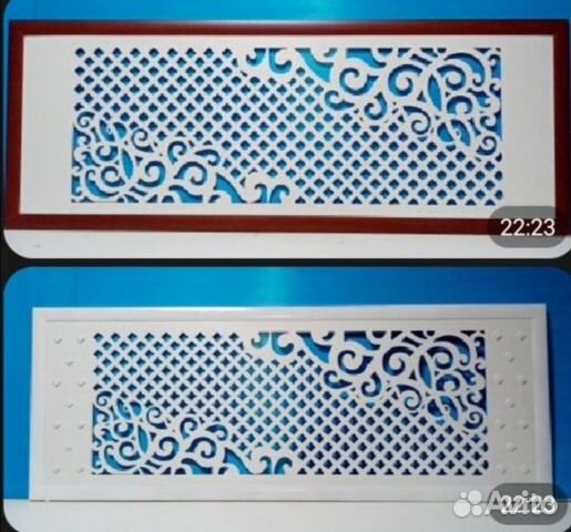 Декоративные решетки и экраны для радиаторов