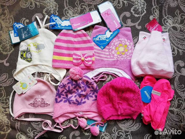 Шапка 46, 48 краги Tokka осень новая